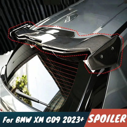 For 2023-2026 BMW Xm G09 Carbon Fibe Materiai Rear Trunk Roof