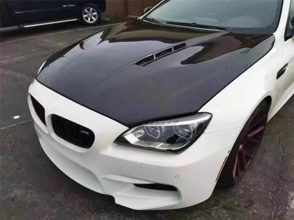 F06 F12 Carbon Fiber Hood Forbmw Series M6 Engine