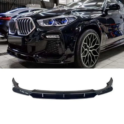 For BMW X6 G06 2019 2020 2021 2022-2024 Front Bumper Lip