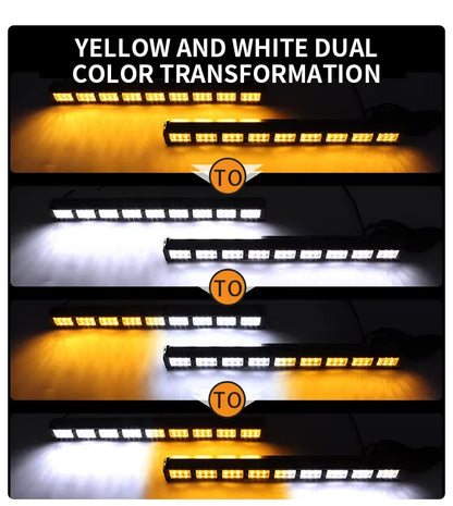 54LED Windshield Strobe Emergency Flash 12v-24v Vehicles Truck
