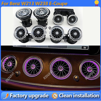 For Mercedes Benz E-Class W213 W238 Colour Eqs Air Vent Ambient