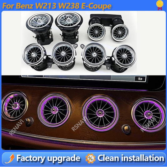 For Mercedes Benz E-Class W213 W238 Colour Eqs Air Vent Ambient