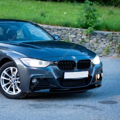 For BMW F30 F31 F35 Mp Front Bumper Lip Splitter Spoiler