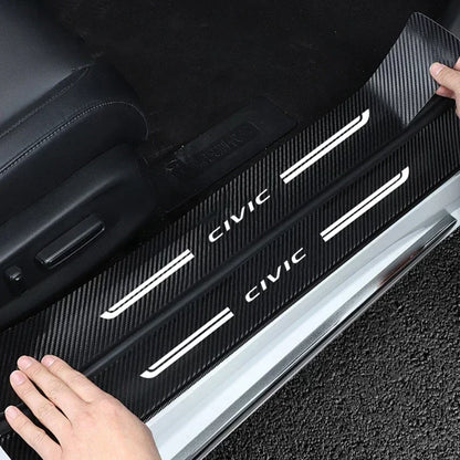 For Honda Civic Logo 2016 2017 2018 2019 2020 2021 Door Sill