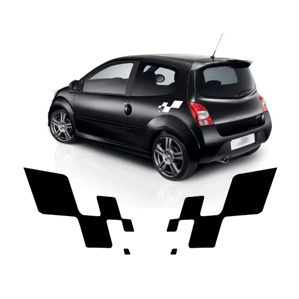 For Renault Clio Rs R.S. 18 2PCS Body Side Stickers Megane