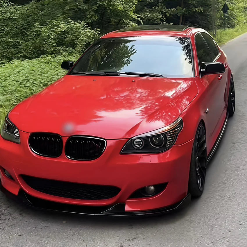 For BMW 5 Series E60 E61 Front Bumper Lip Splitter Spoile