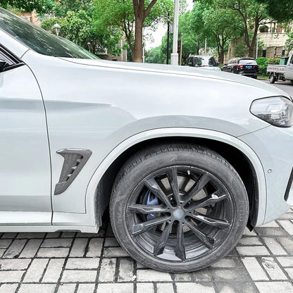 For BMW X3 X4 G01 G02 Side Fender Spoiler Wind Knife Gills Air