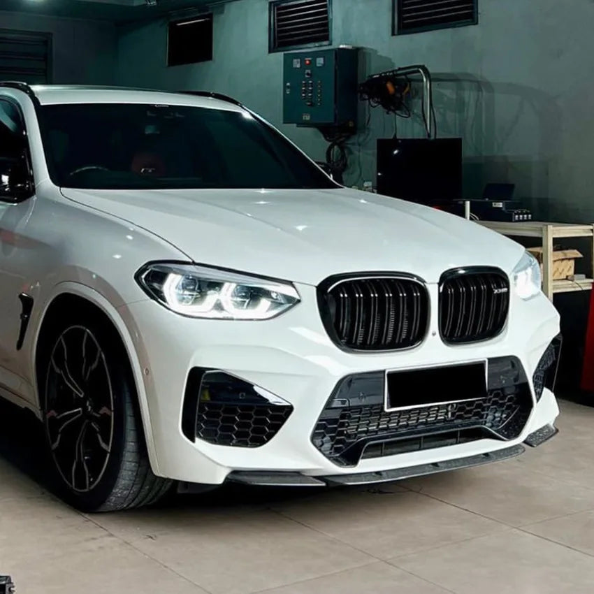 For 2019 2020 2021 BMW F97 F98 X3M X4M Front Lip Shovel Spoiler