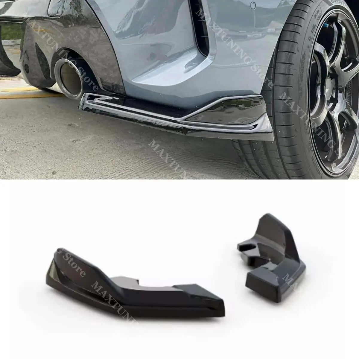 For BMW F40 M Pack M135I 128TI 2019-2024 Maxton Rear Bumper Side