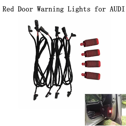 For Audi A1 A3 8V 8P Interior Red Door Strobe Cable Wrie Harness