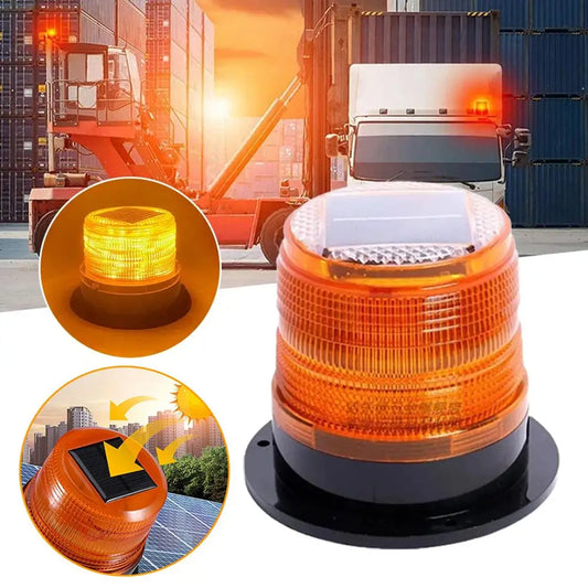 Strong Magnetic Flashing On Roof Solar Safety Power Emrgency