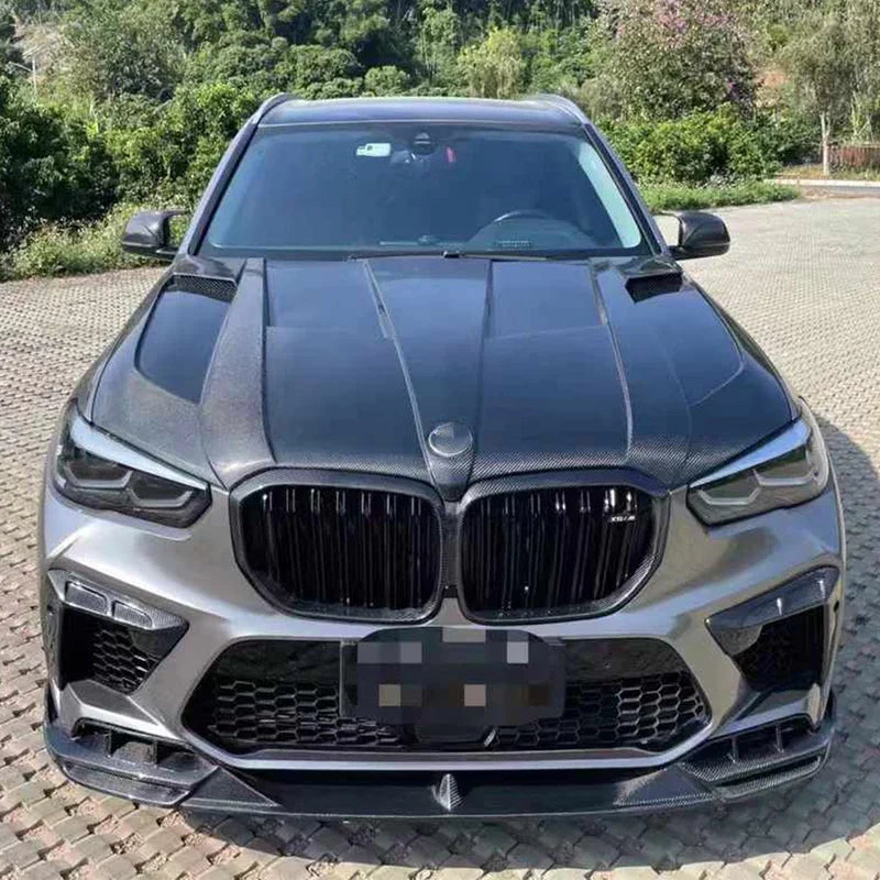 For BMW X5 G05 X6 G06 X5M F95 X6M F96 Carbon Fiber Hood Engine