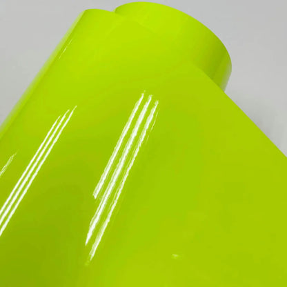 Fluorescent Yellow Sticker Air Bubbles Wrap Film Size 20CM