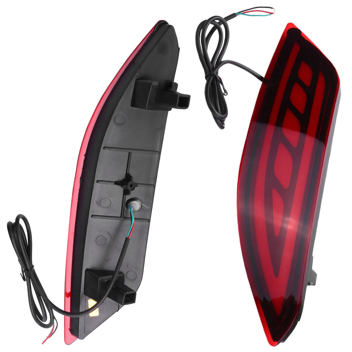 For Honda Hrv HR-V 2015-2018 Two Rear Bumper Reflector Fog Brake
