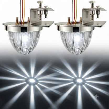 For Semi 2PCS Watermelon clip-on Bracket Starburst Underglow