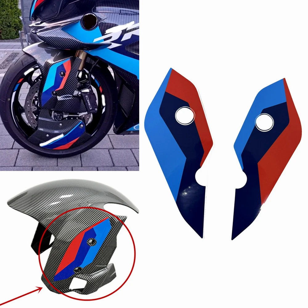 For BMW S1000RR M1000RR 2025 Motorcycle Mudguard Front Sticker