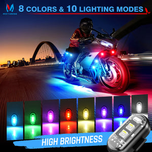 Mictuning Wireless Strobe Remote Control Colors USB Charging
