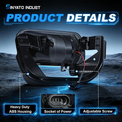 For 2009-2012 Dodge Ram 1500 & Fog 2010-2018 Dodge Ram 2500