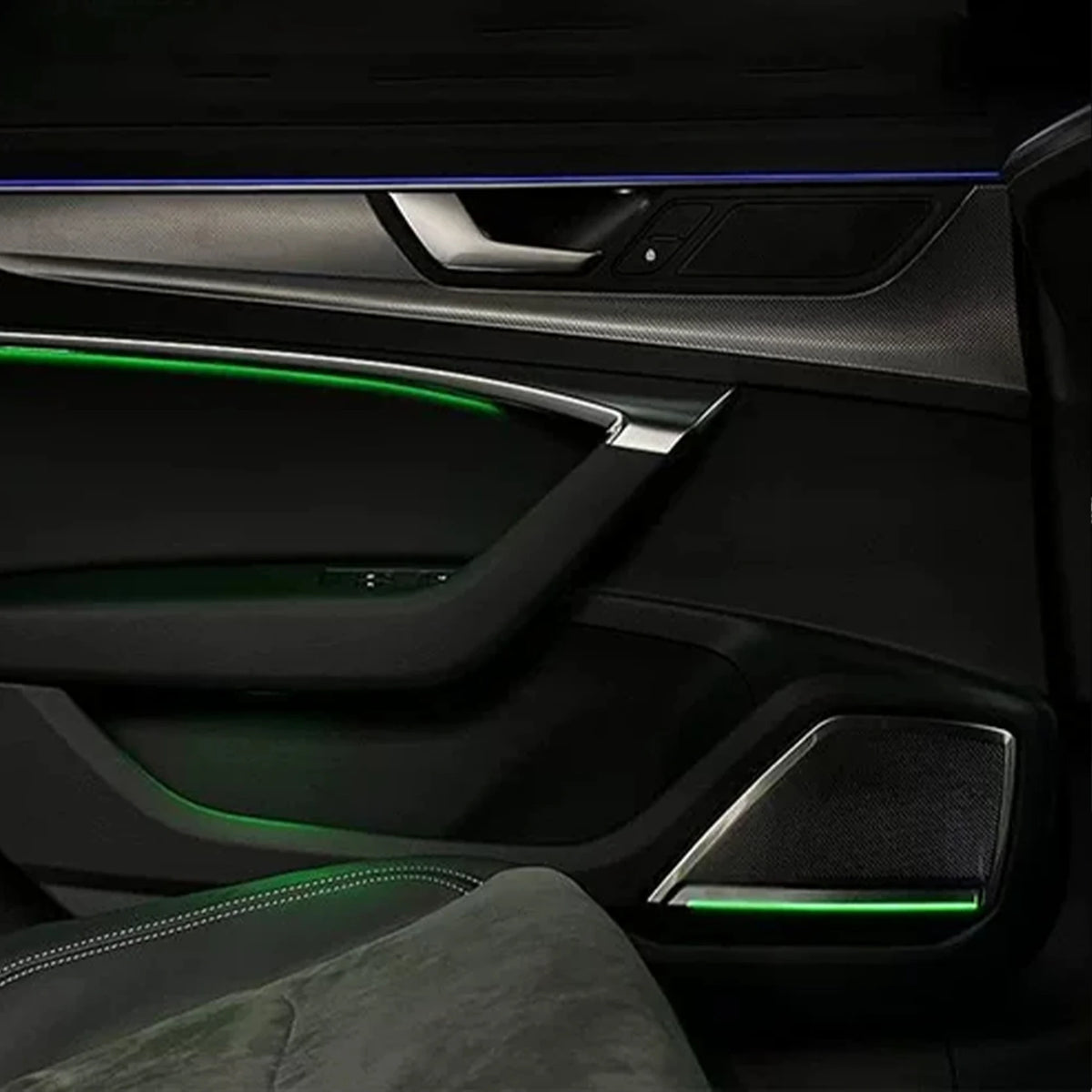 For Audi A6 A7L C8 2019-2025 Interior Retrofit Lighting Ambient