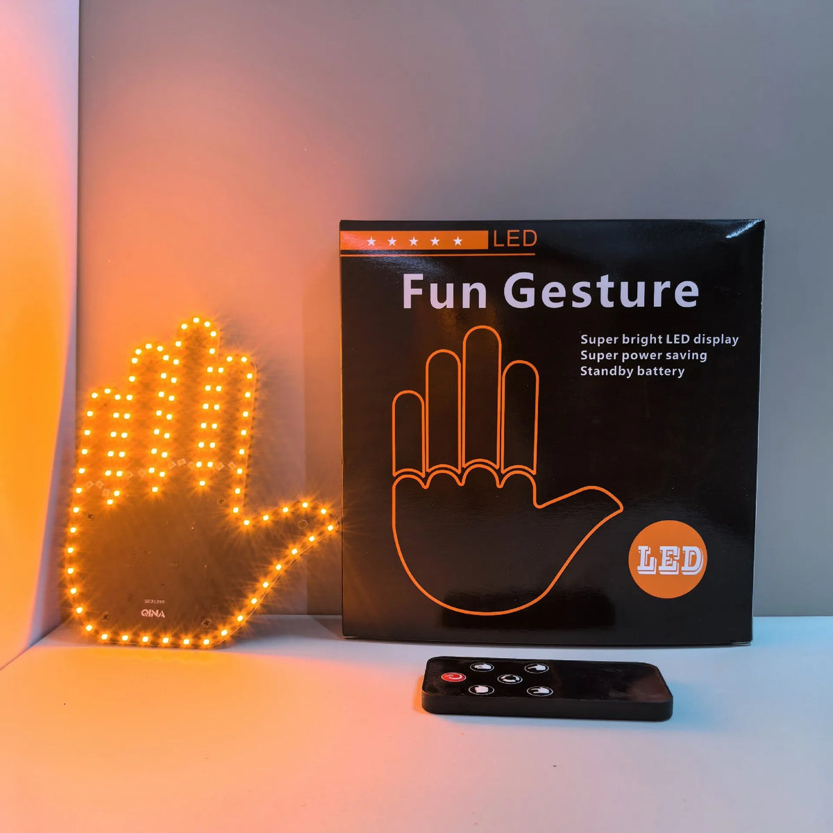 Finger Funny Interior Remote Control Rear Window multi-function