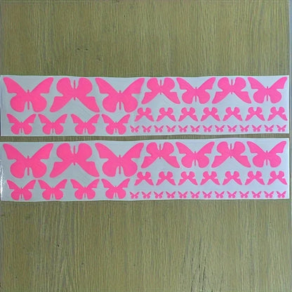 62PCS Cute Beautiful Side Stickers Motorcycle Laptop Window