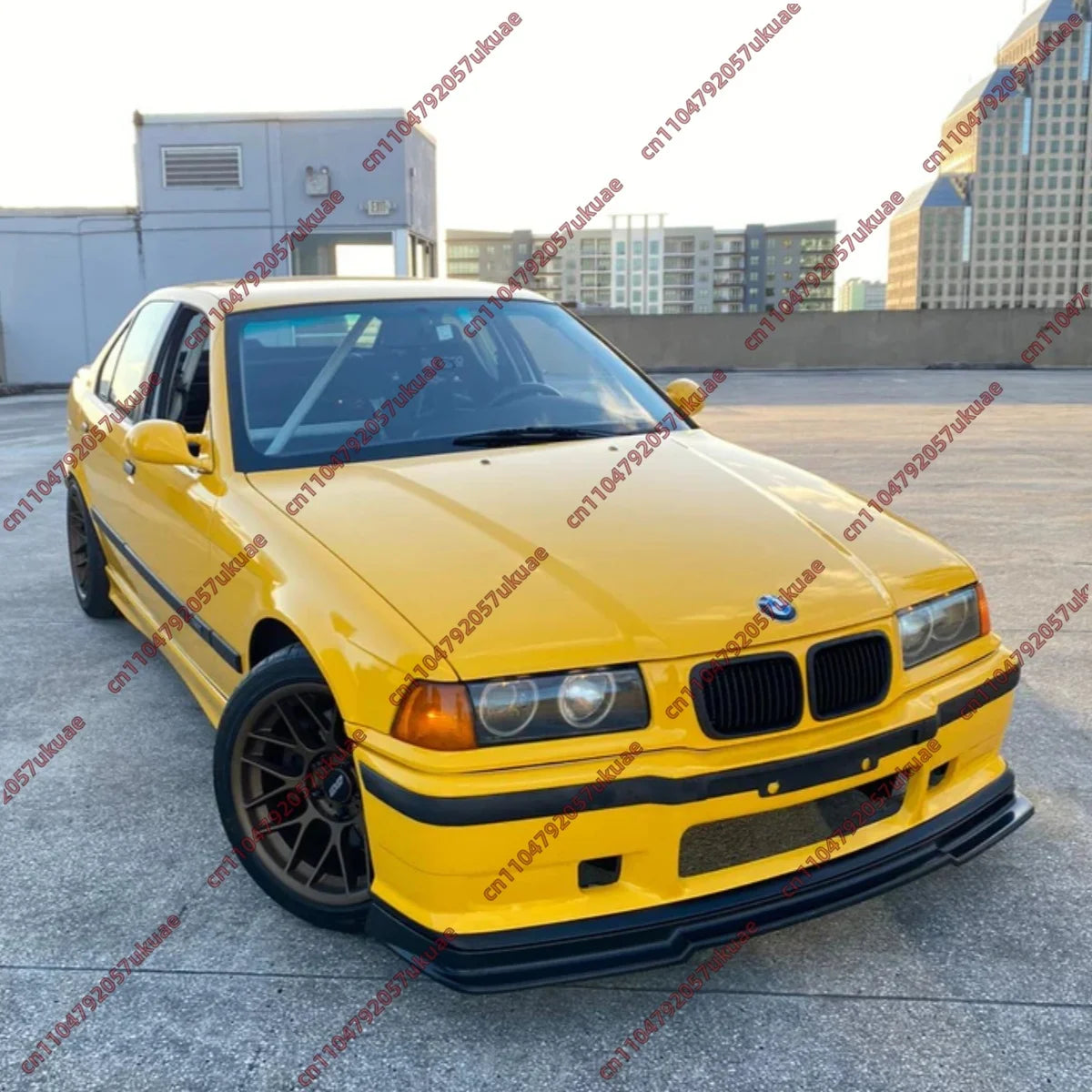 For BMW 3 Series E36 M3 H Front Bumper Lip Splitter M3 1991-2000