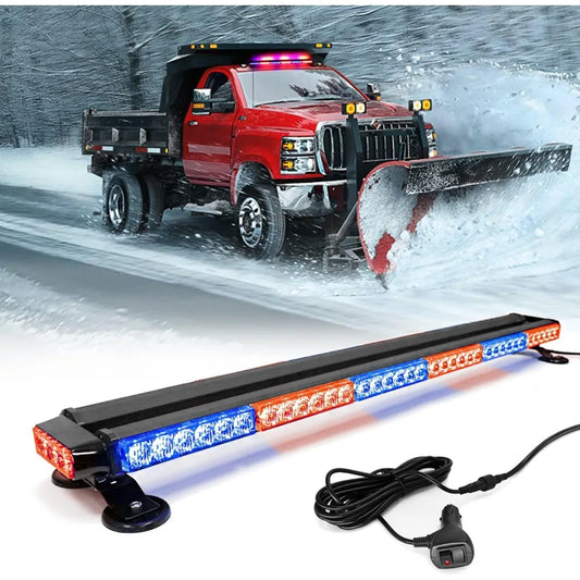 For Tow Vehicles Fi Emergency Strobe Rooftop Flashing Bar Double