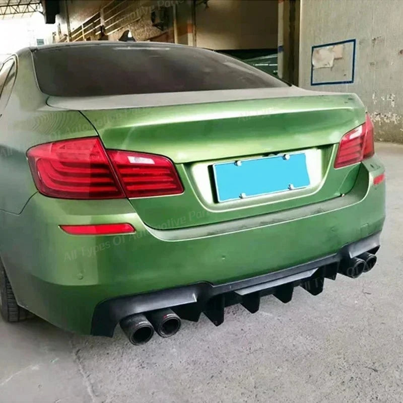 For BMW 5 Series F10 M5 Rear Bumper Diffuser Lip 2011-2016