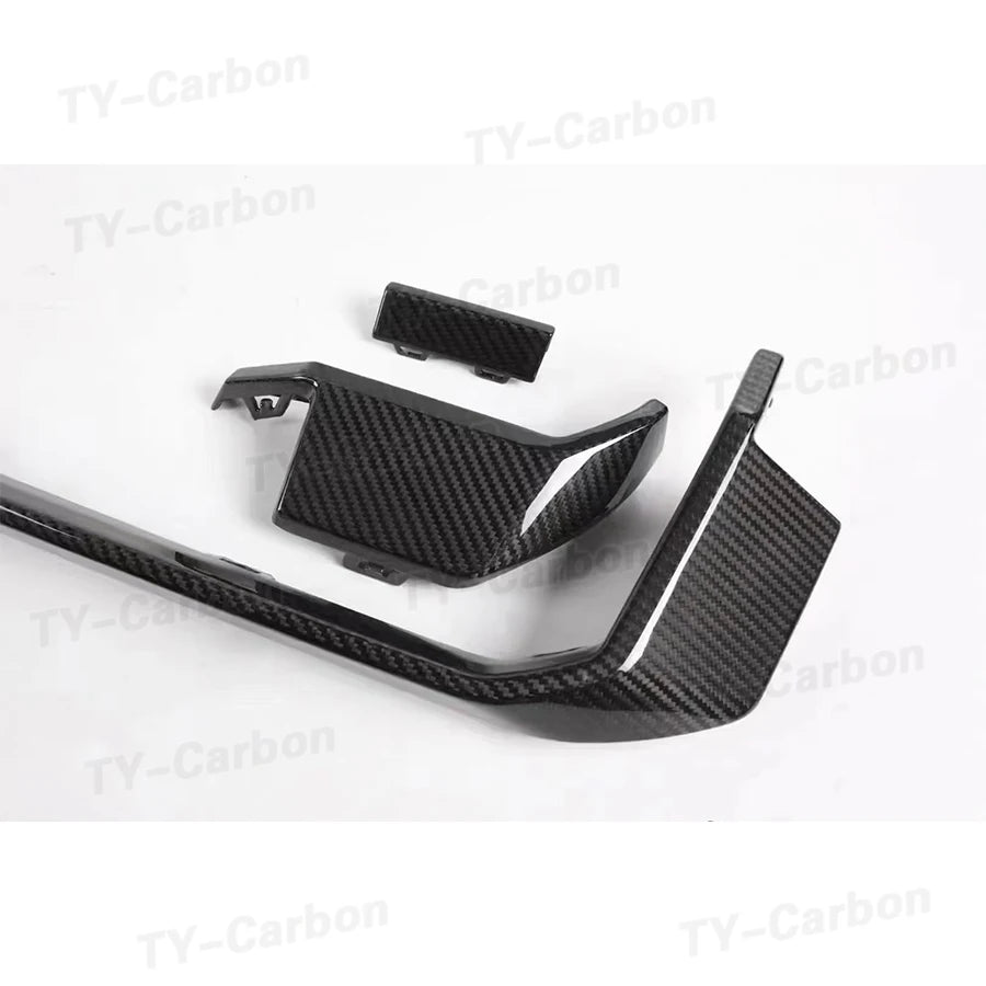 For BMW 3 4 Series G80 Dry Carbon Fiber Rear Diffuser Strip M3