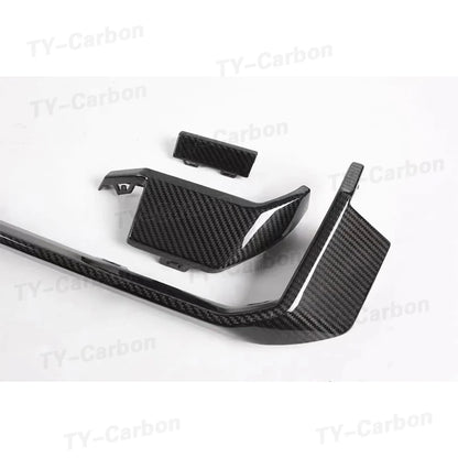 For BMW 3 4 Series G80 Dry Carbon Fiber Rear Diffuser Strip M3