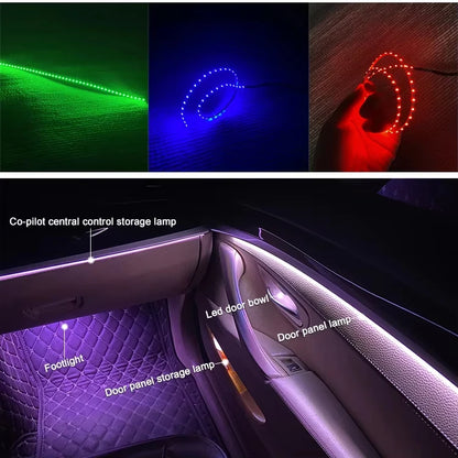 For BMW 5 Series F10 F11 Specific Interior Ambient Kits Colors