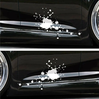 2PCS Splash Blood Stains Cm Side Sticker Design Tuning