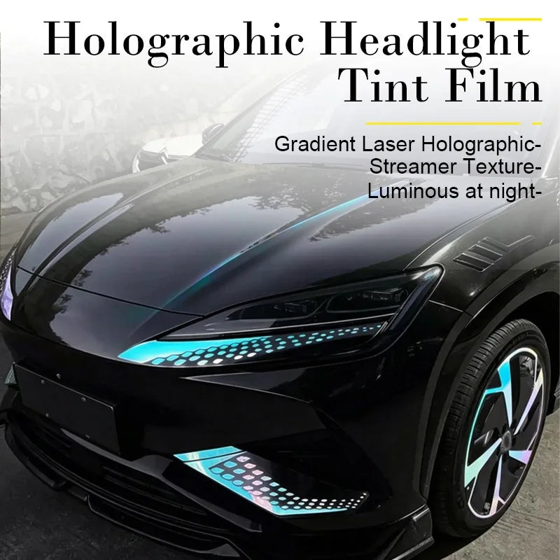 For BYD Sealion 7 2024-2026 Headlight Color Changing Laser Film