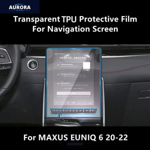For Maxus Euniq 6 20-22 Navigation Screen Transparent Tpu