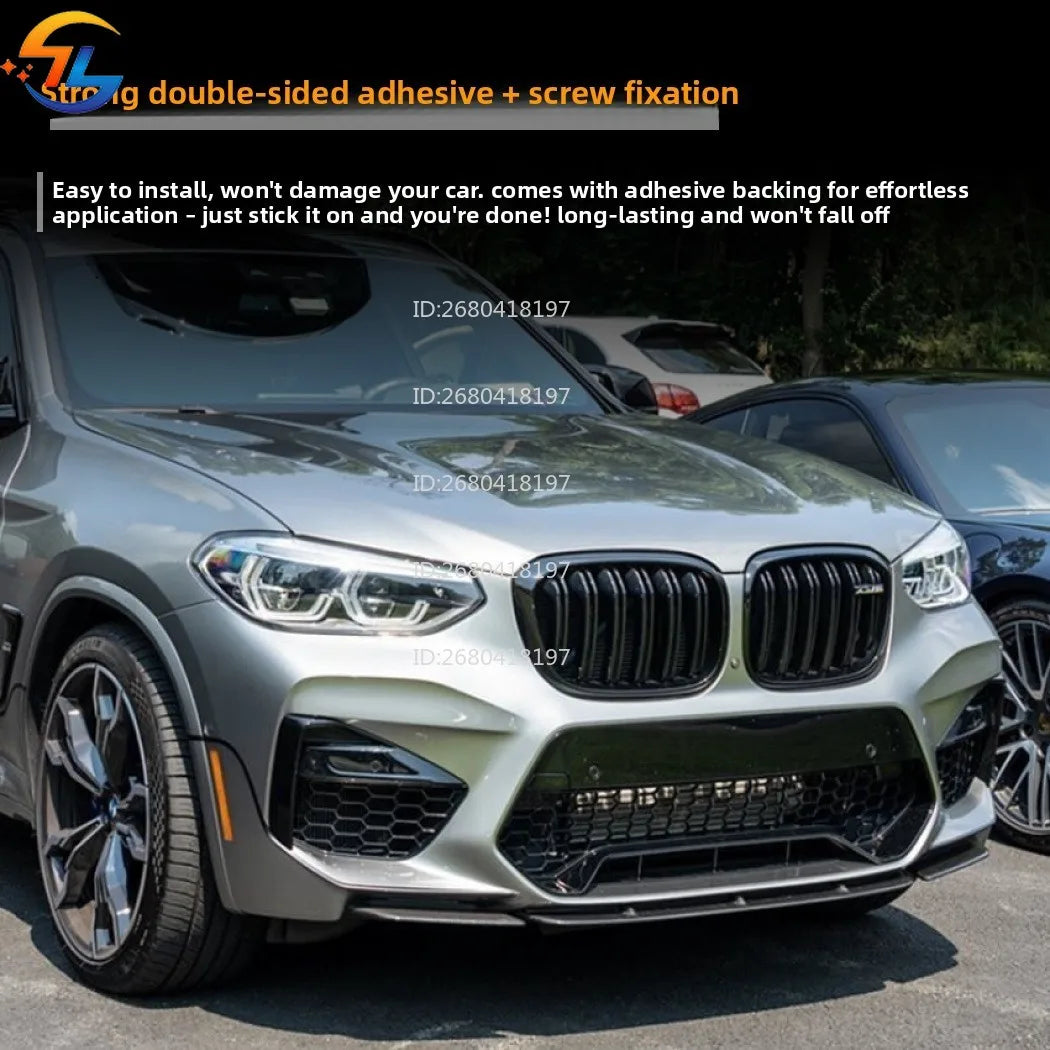For BMW F97 F98 X3M X4M 2019-2021 Front Lip Shovel Spoiler