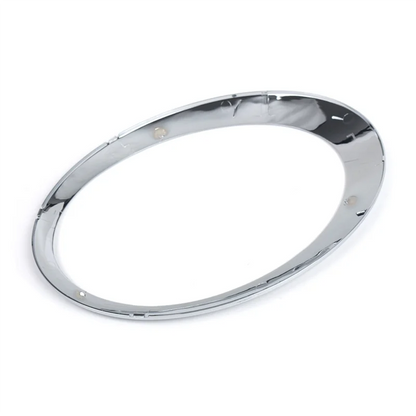 For BMW MINI Cooper R50 R52 Headlight Trim Ring Headlamp Chrome