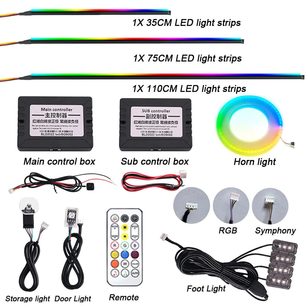 For 18 In 1 Full Color Streamer Symphony Ambient Part