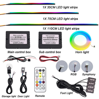 For 18 In 1 Full Color Streamer Symphony Ambient Part