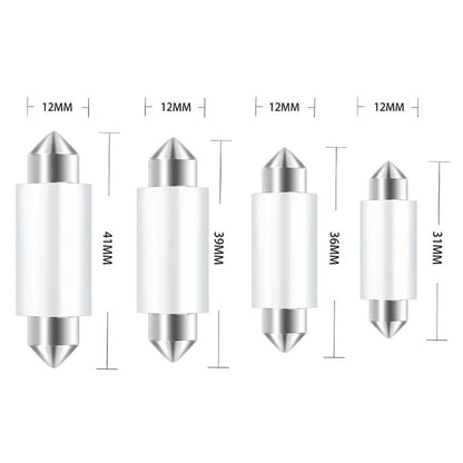 10X C5W 12V Festoon C10W Canbus 31MM 36mm39mm41mm Interior