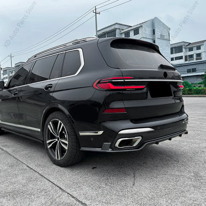 For BMW X7 G07 Rear Bumper Lip M Sport 2019 2020 2021 2022