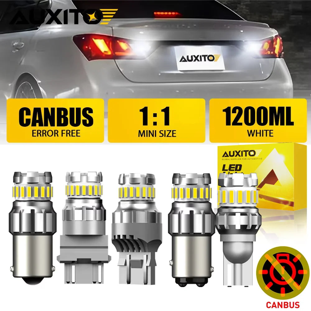 Auxito 2PCS Canbus 1156 ba15s P21W 1157 bay15d P21