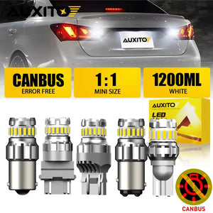 Auxito 2PCS Canbus 1156 ba15s P21W 1157 bay15d P21