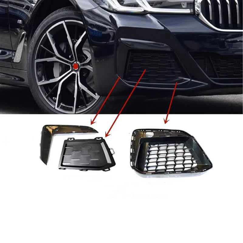 For BMW G30 525I 530I 540I Front Lower Bumper Grille Grill Fog