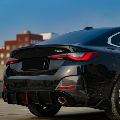 For BMW 4 Series G26 Sedan Vten Pp Rear Diffuser W 2021 Bumper