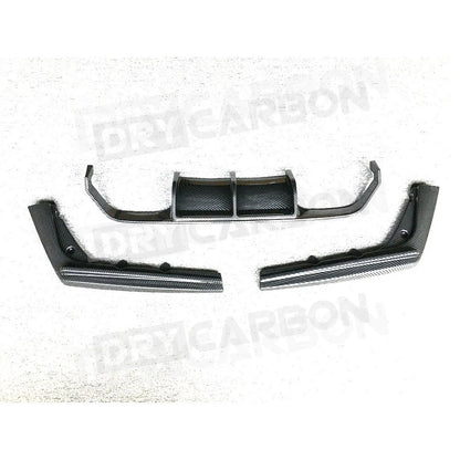 For BMW F80 M3 F82 F83 Rear Bumper Lip Diffuser Spoiler Body