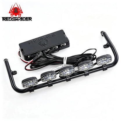 For Tamiya 1 14 Rc Simulation Model Square Circular Spotlight
