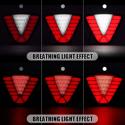 F1 Brake White Red Safety Pilot Stop Reverse Warning