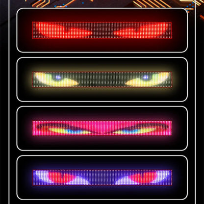 For Board Windshield 12V 24V Truck Devil Eye Pixel Panel