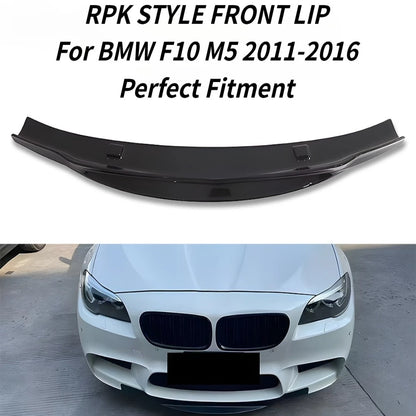 For BMW 5 Series F10 M5 2011-2016 Rpk Front Bumper Lip Spoiler