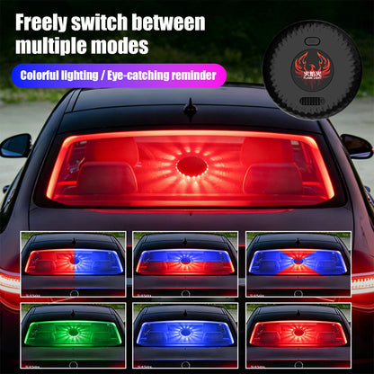 Rear Windshield Interior Ambient RGB 48SMD Flash Warning Remote